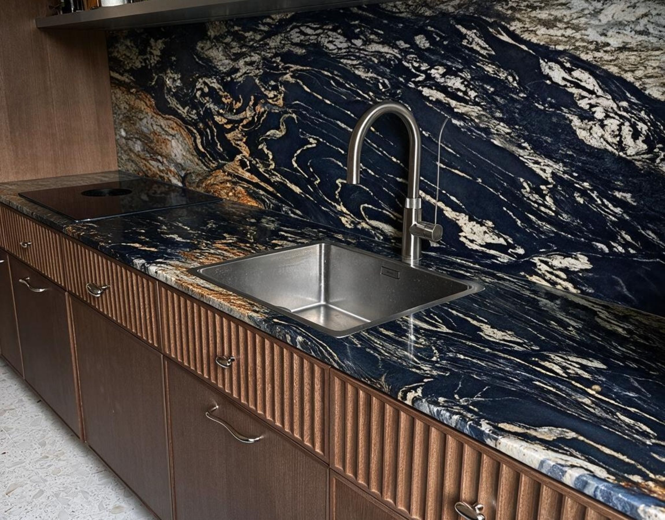 Countertop for Titanium-Gold-Granite in Kuala Lumpur